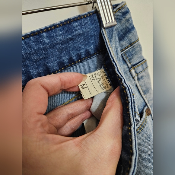 Vintage Low-Rise Skinny Patchwork Jeans - Picture 11 of 12